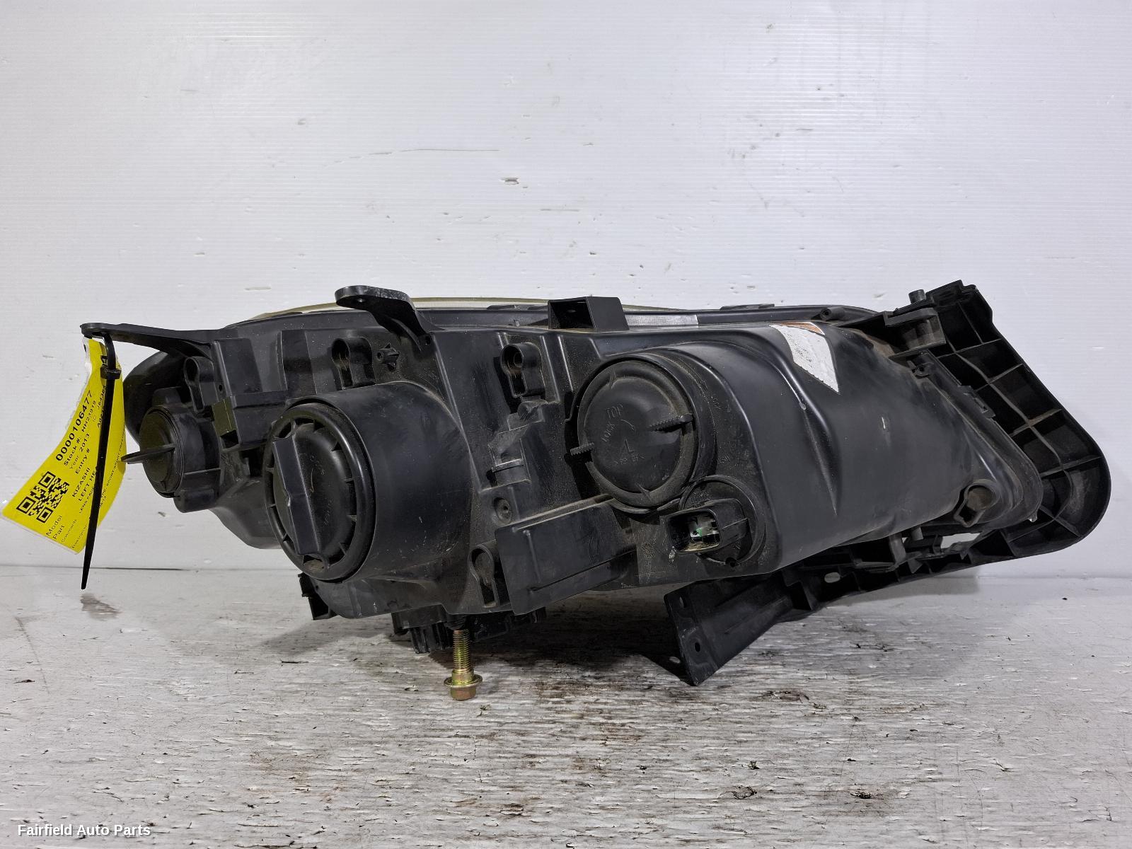 2009-2013 Suzuki Kizashi Left Headlamp
