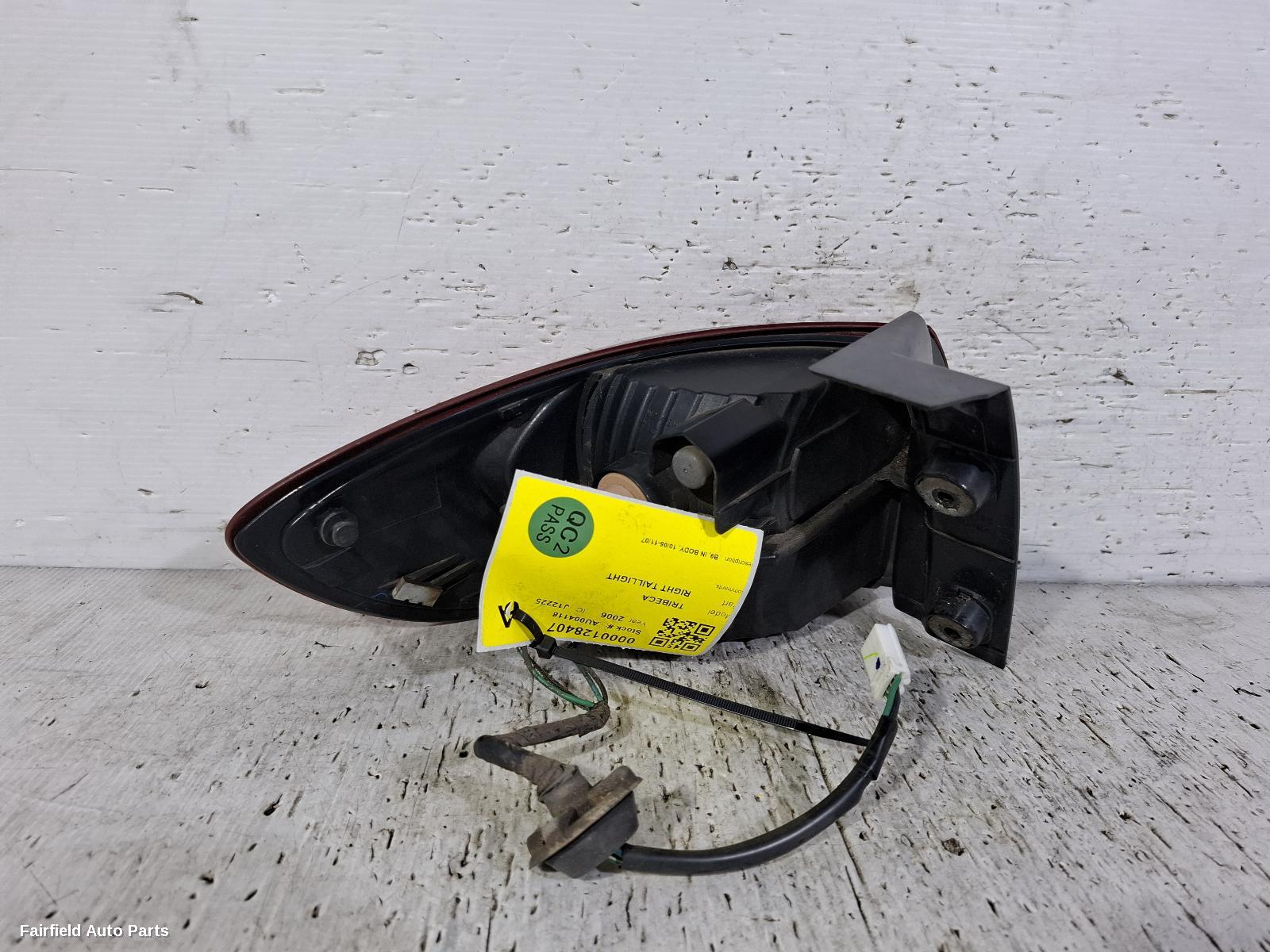 2006-2007 Subaru Tribeca Right Taillight