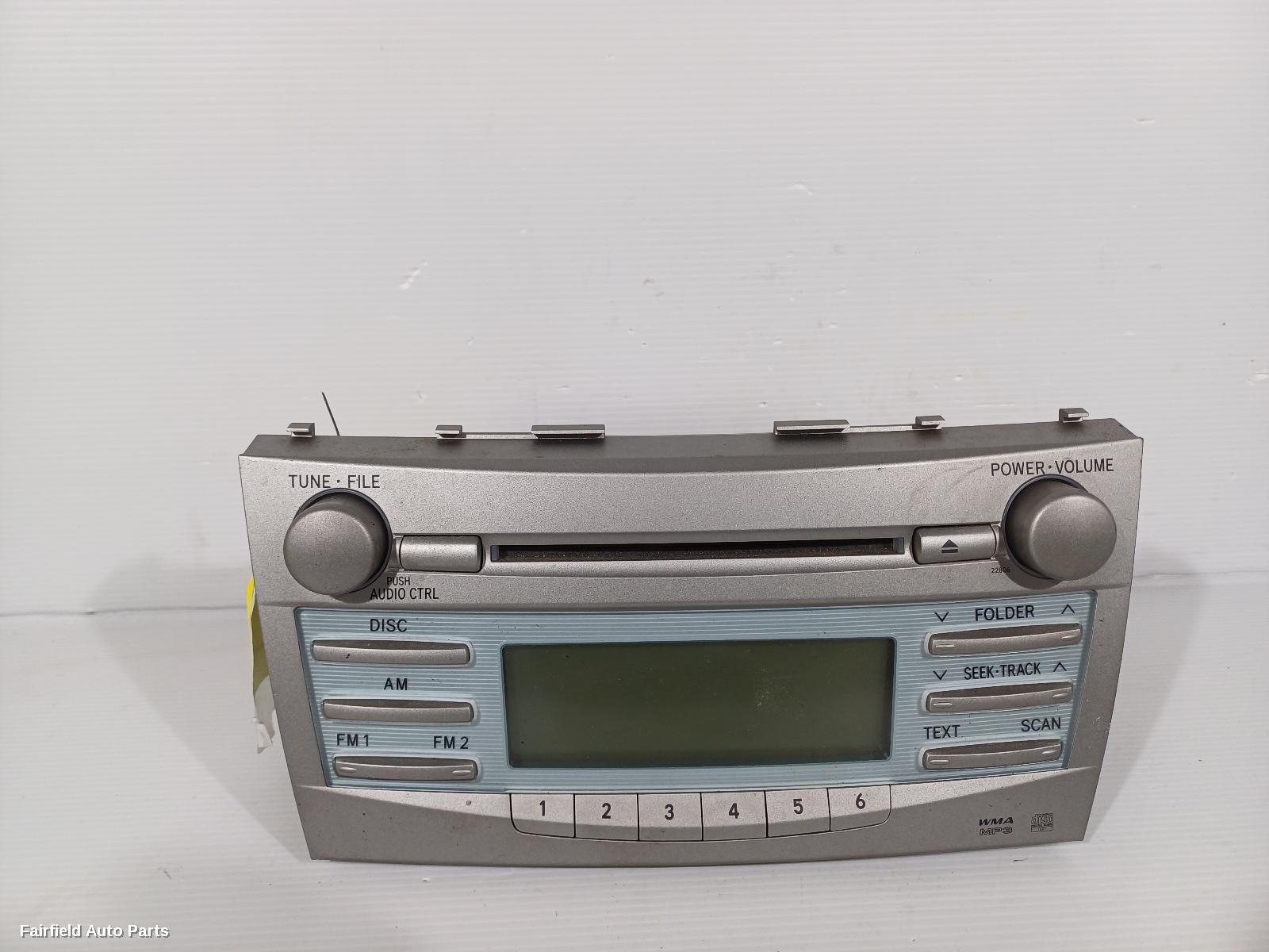 2006-2009 Toyota Camry Radio Cd Dvd Sat Tv