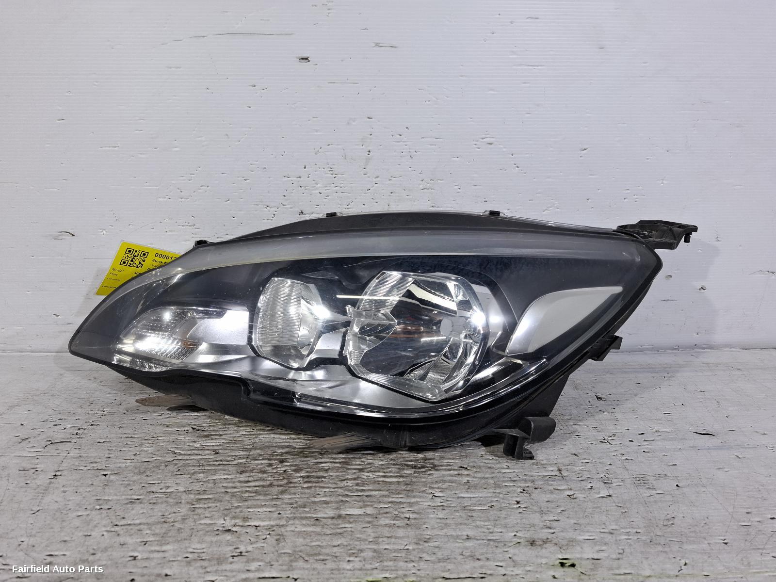 2014-2017 Peugeot 308 Left Headlamp