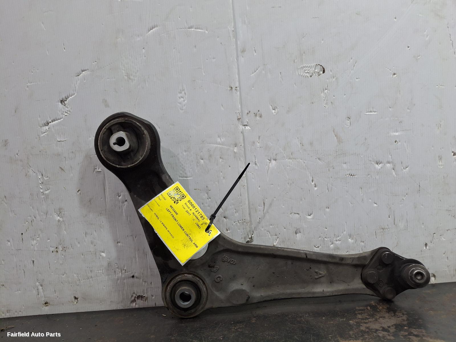2016-2020 Renault Megane Left Front Lower Control Arm