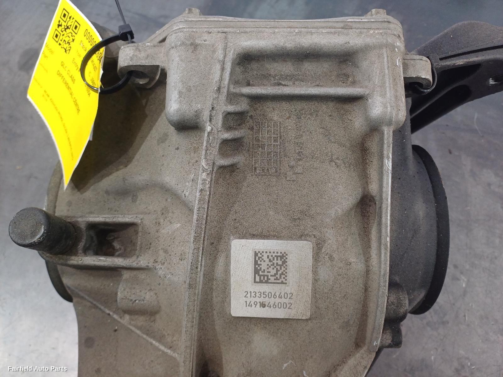 2015-2019 Mercedes Glc Class Differential Centre