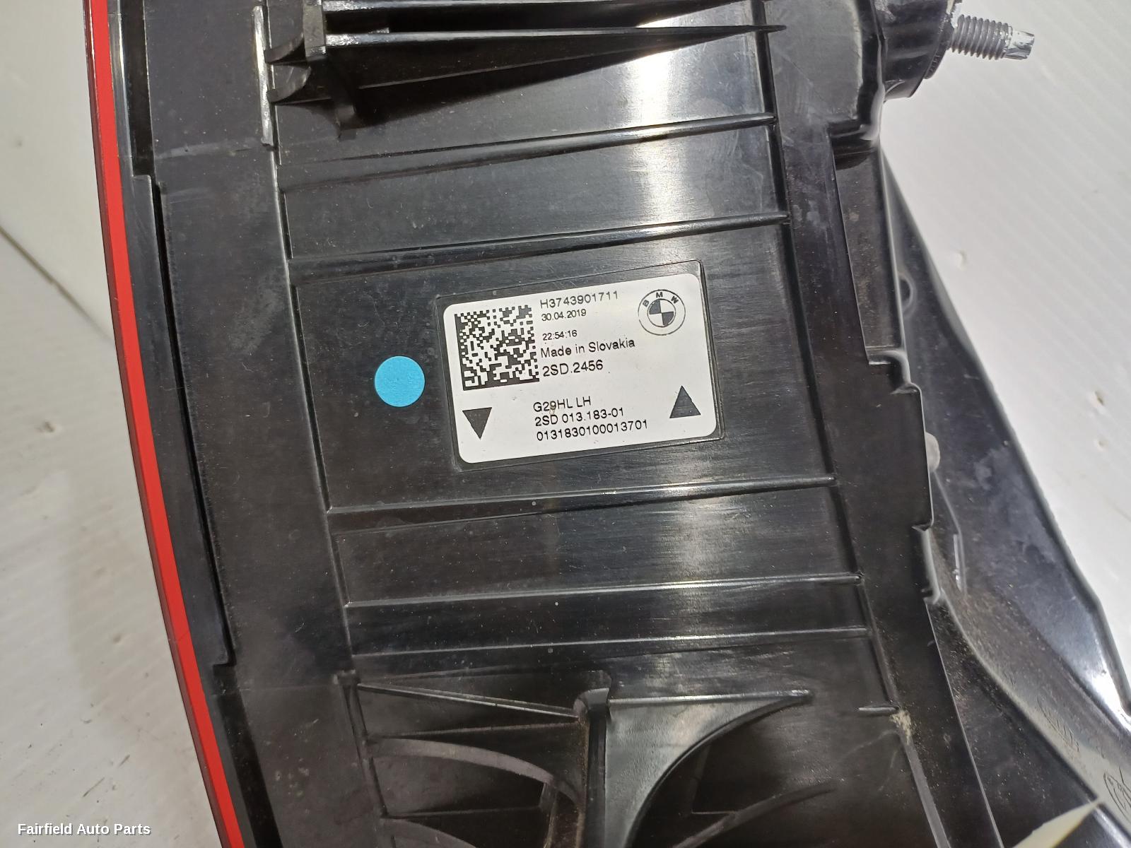 2019-2021 Bmw Z4 Left Taillight