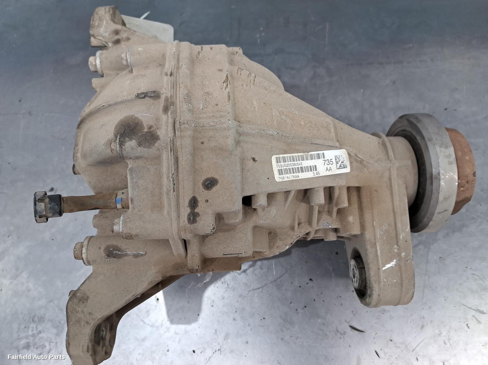 2010-2022 Jeep Grandcherokee Differential Centre