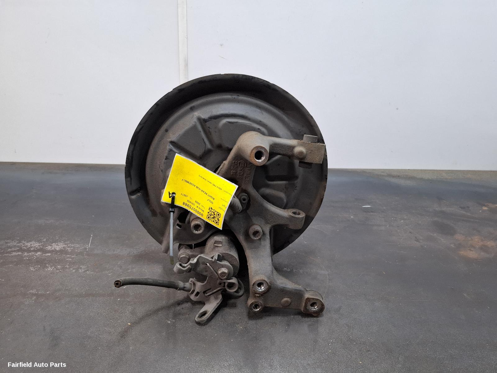 2008-2015 Volkswagen Golf Right Rear Hub Assembly