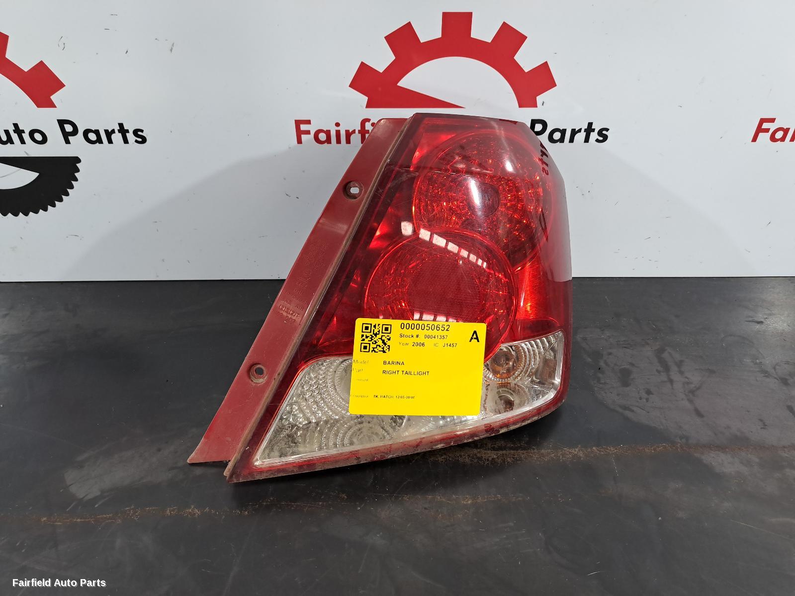 2005-2008 Holden Barina Right Taillight