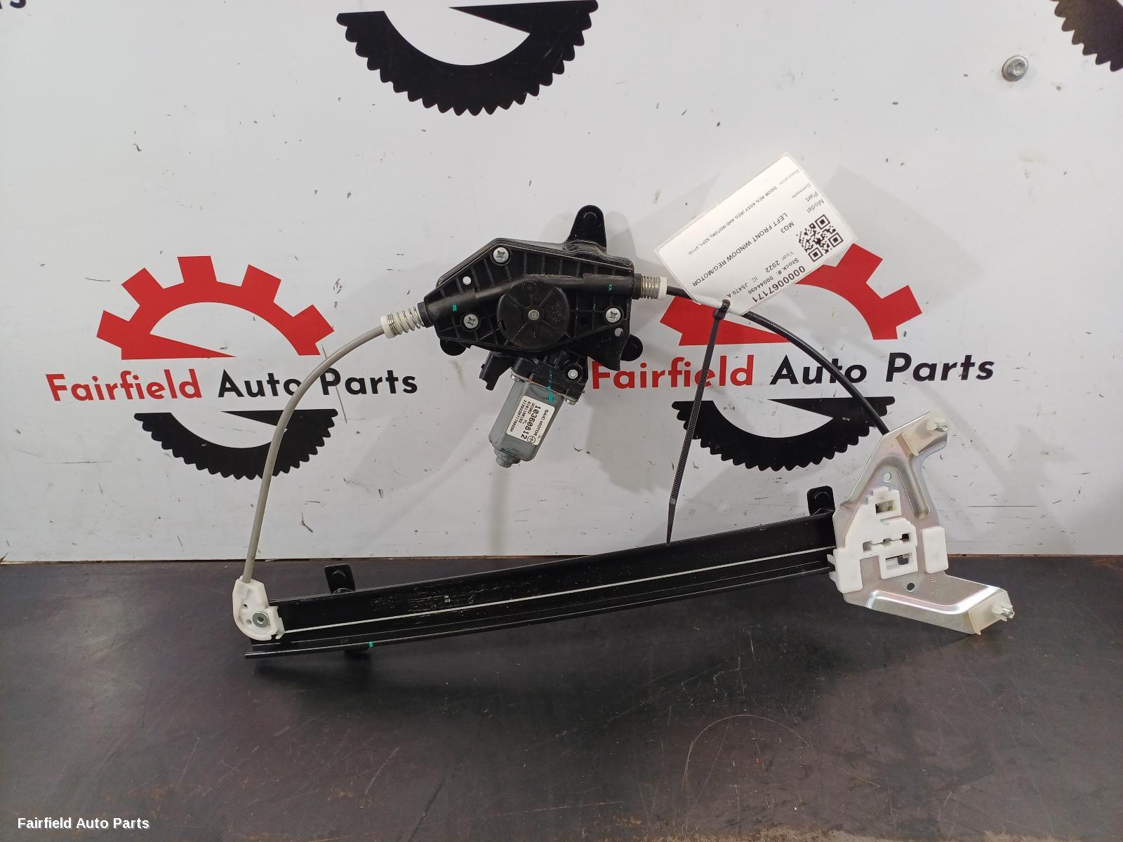 2016-2024 Mg Mg3 Left Front Window Reg Motor