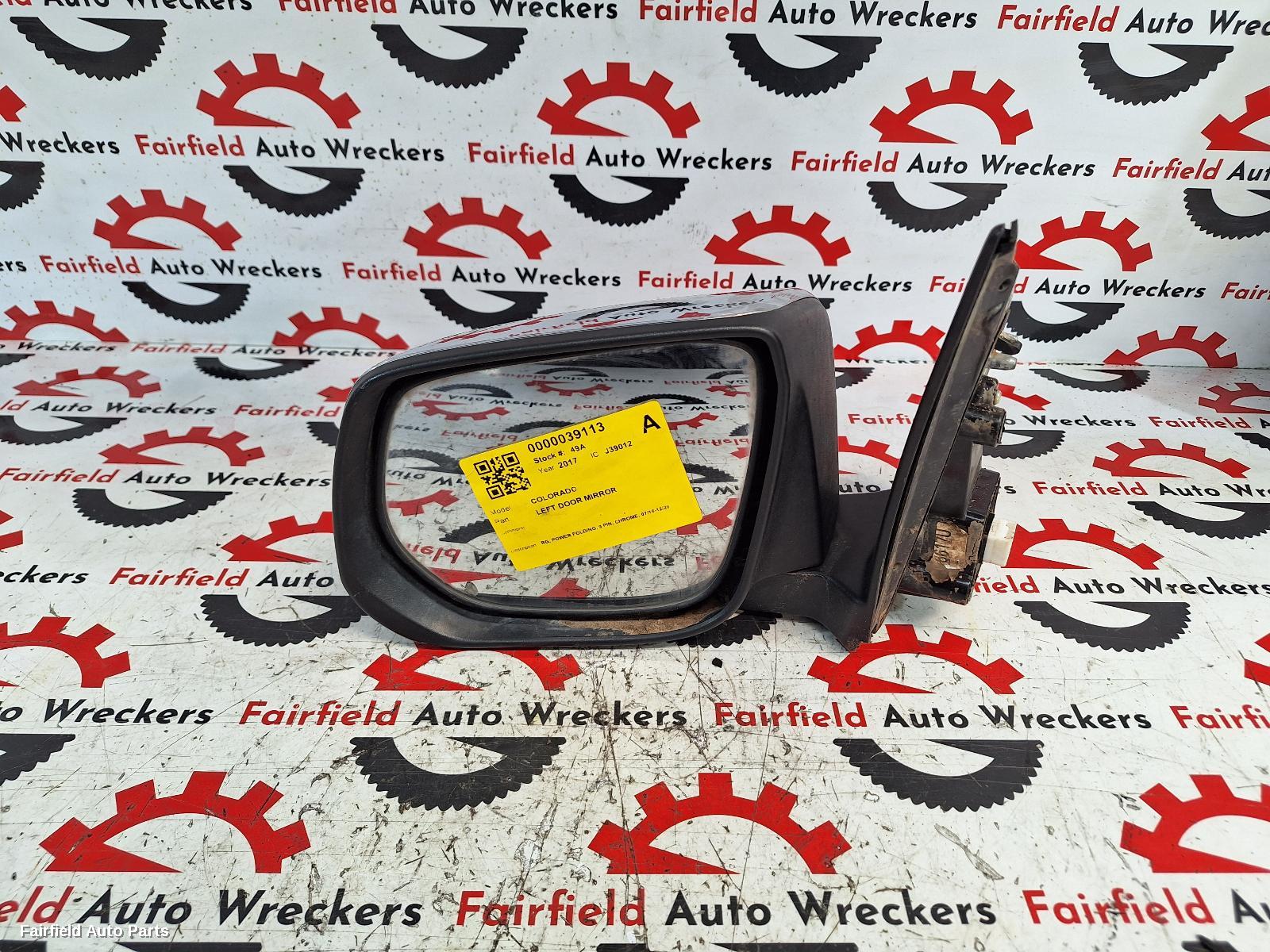 2016-2020 Holden Colorado Left Door Mirror
