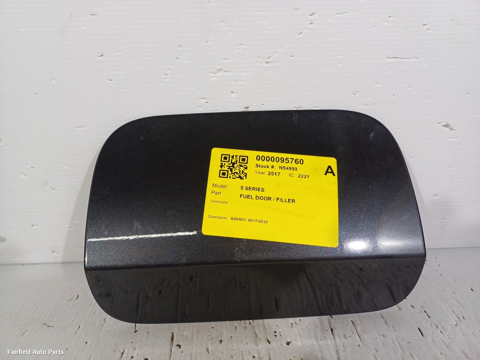 2017-2023 Bmw 5 Series Fuel Door   Filler