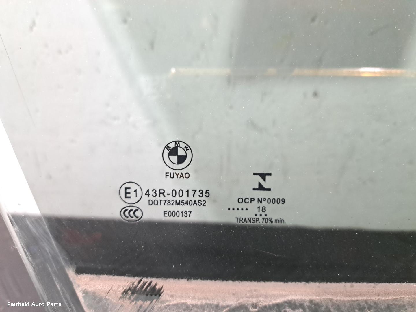 2011-2019 Bmw 1 Series Right Front Door Window