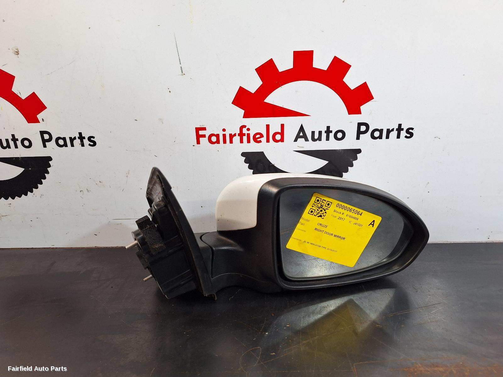 2015-2017 Holden Cruze Right Door Mirror