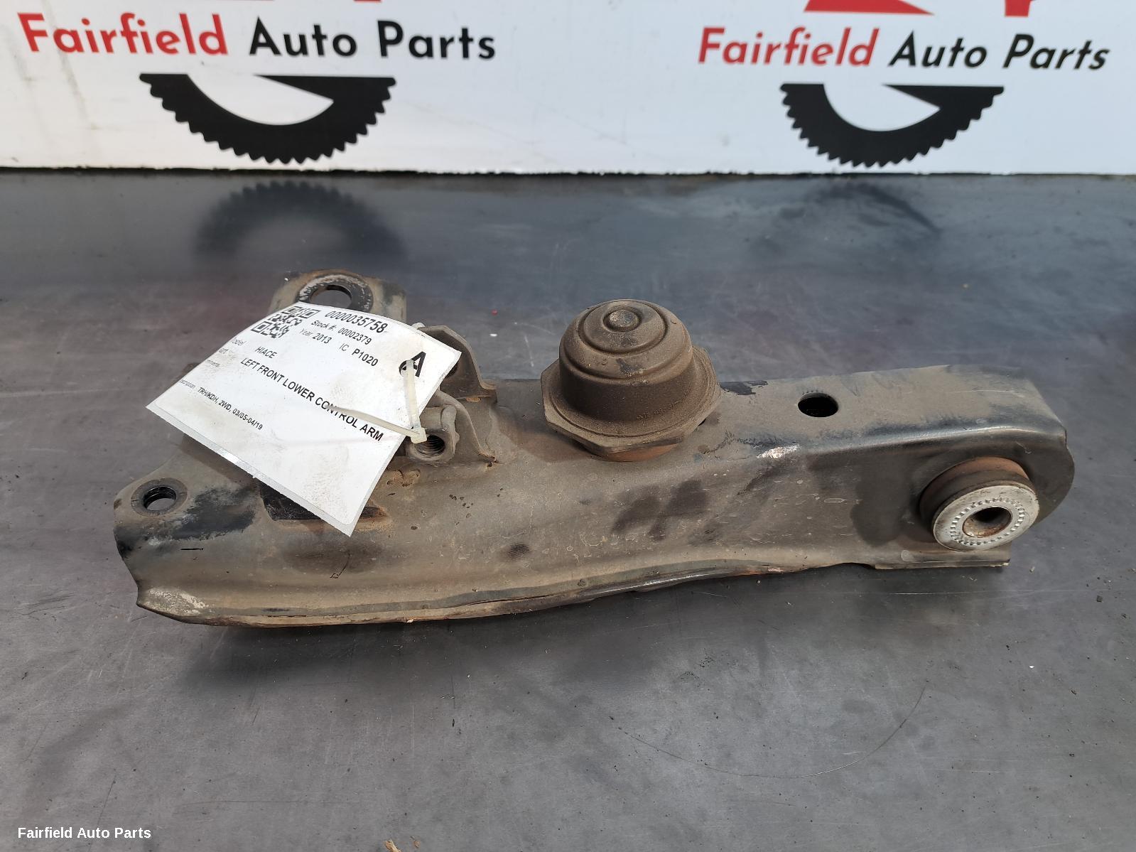 2005-2019 Toyota Hiace Left Front Lower Control Arm
