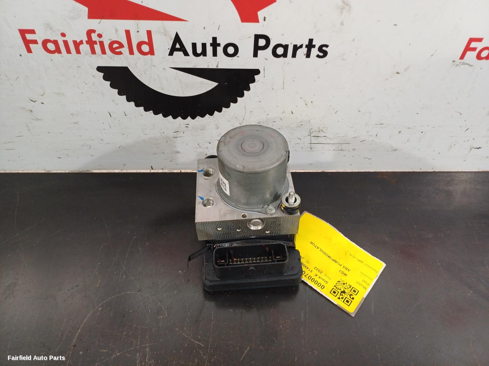 2016-2024 Mg Mg3 Abs Pump Modulator