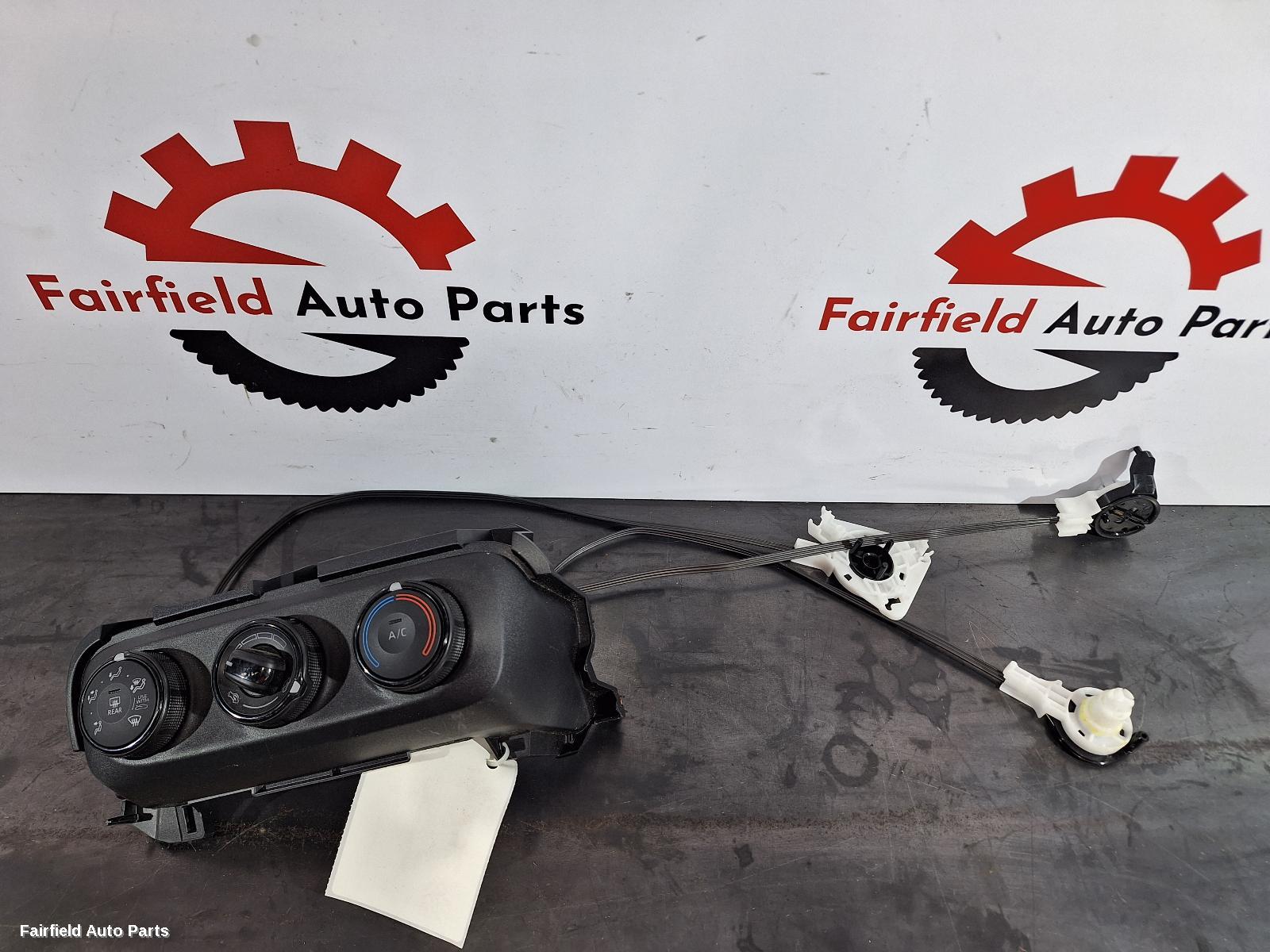 2020-2025 Toyota Yaris Heater Ac Controls