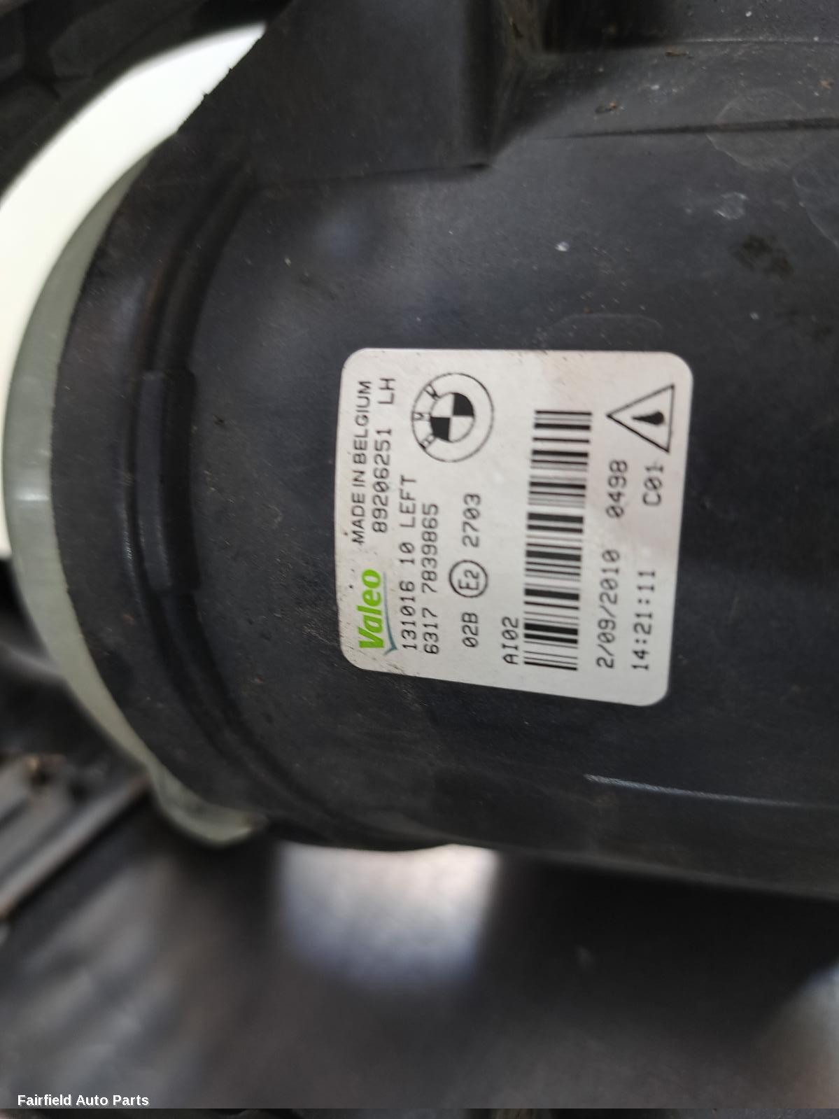 2010-2013 Bmw 5 Series Right Indicator Fog Side