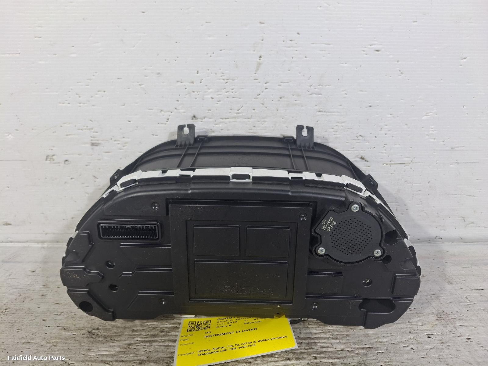 2020-2023 Hyundai I30 Instrument Cluster
