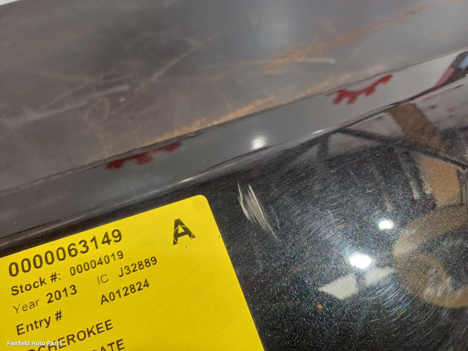 2013-2022 Jeep Grandcherokee Rear Garnish