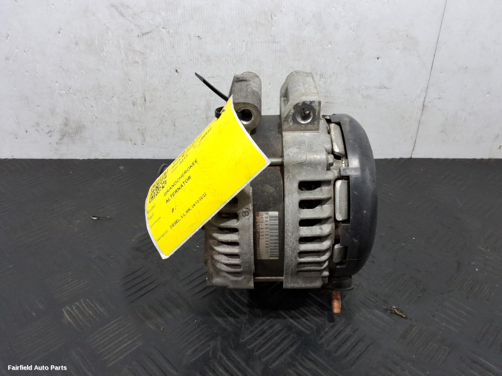2013-2022 Jeep Grandcherokee Alternator