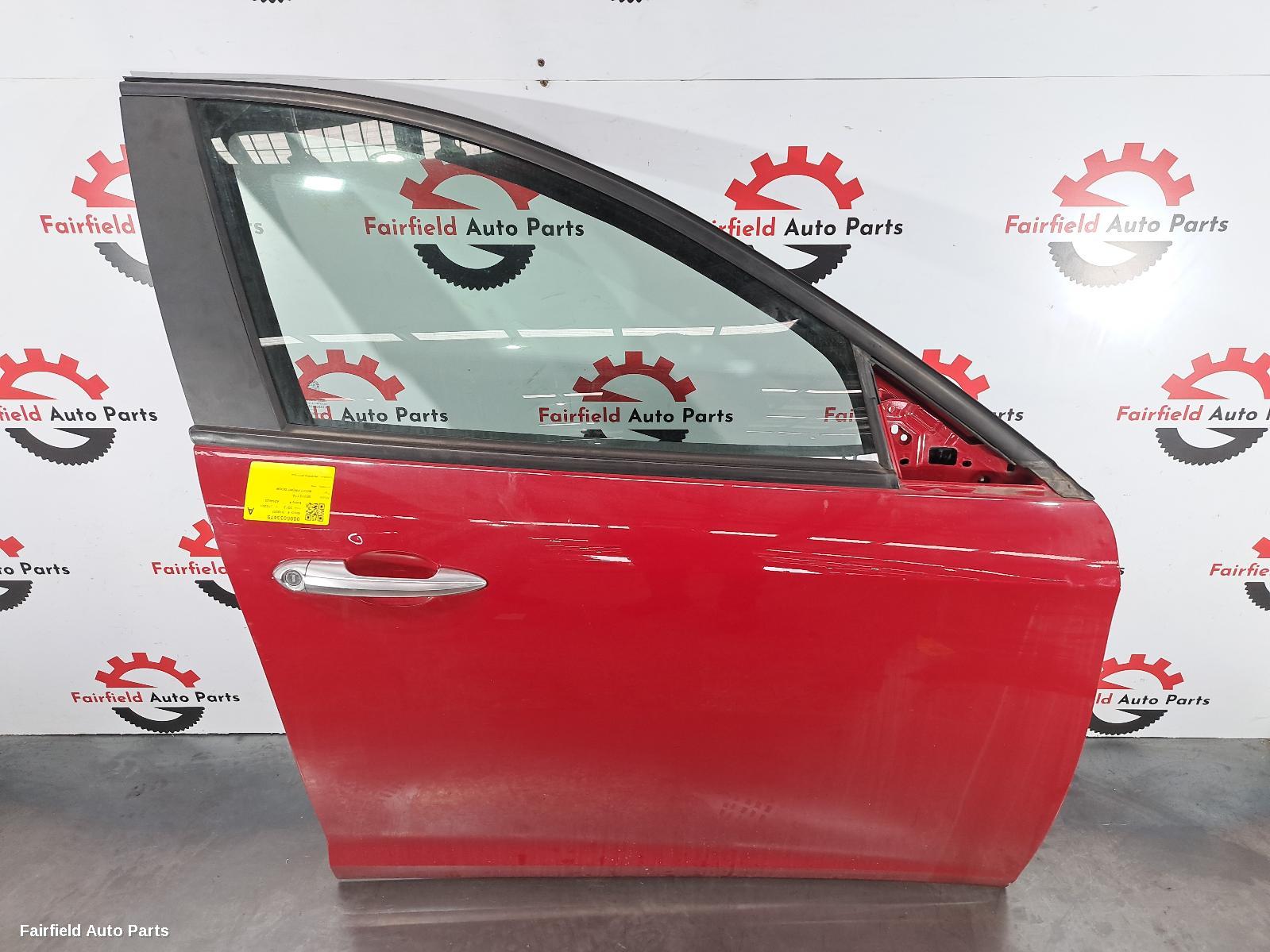 2011-2020 Alfa Romeo Giulietta Right Front Door