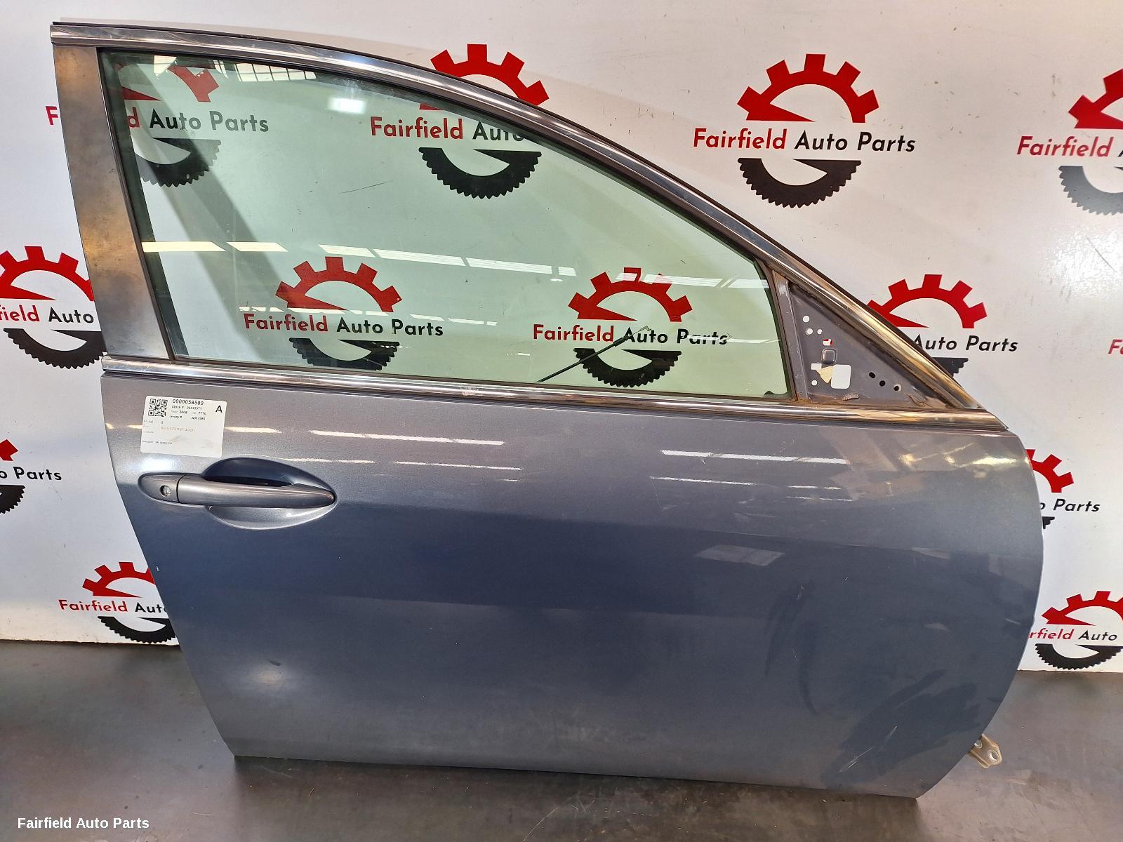 2008-2012 Mazda 6 Right Front Door