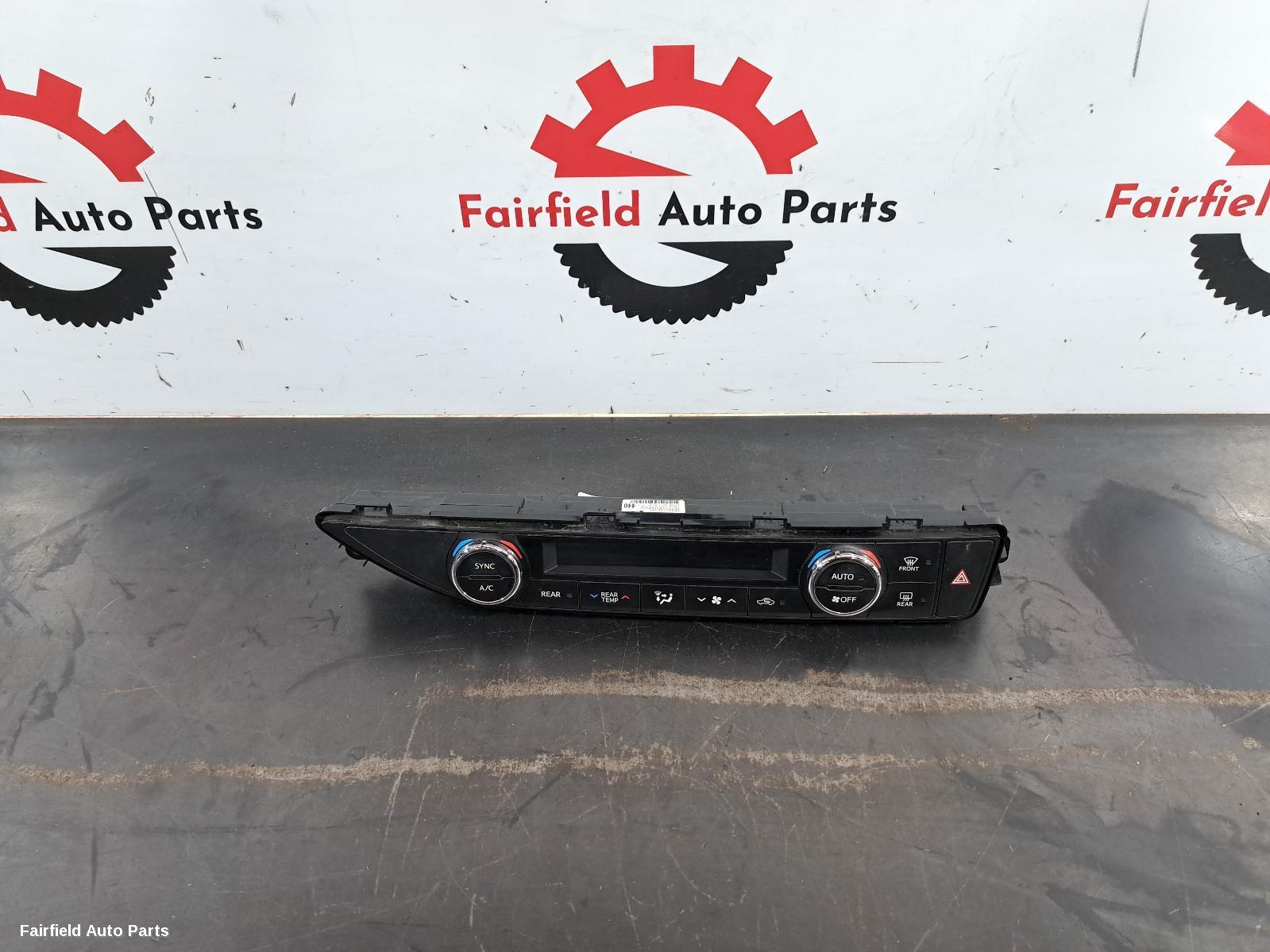 2013-2021 Toyota Kluger Heater Ac Controls