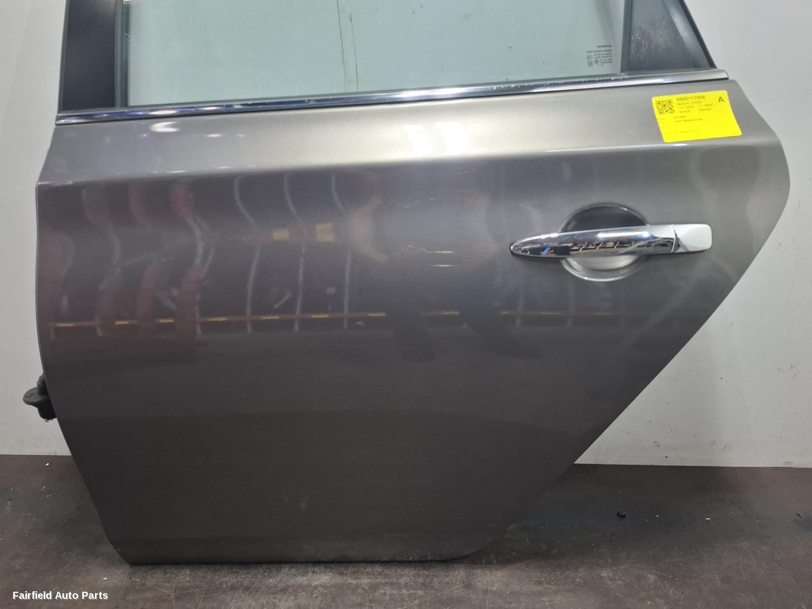 2012-2017 Nissan Pulsar Left Rear Door Sliding