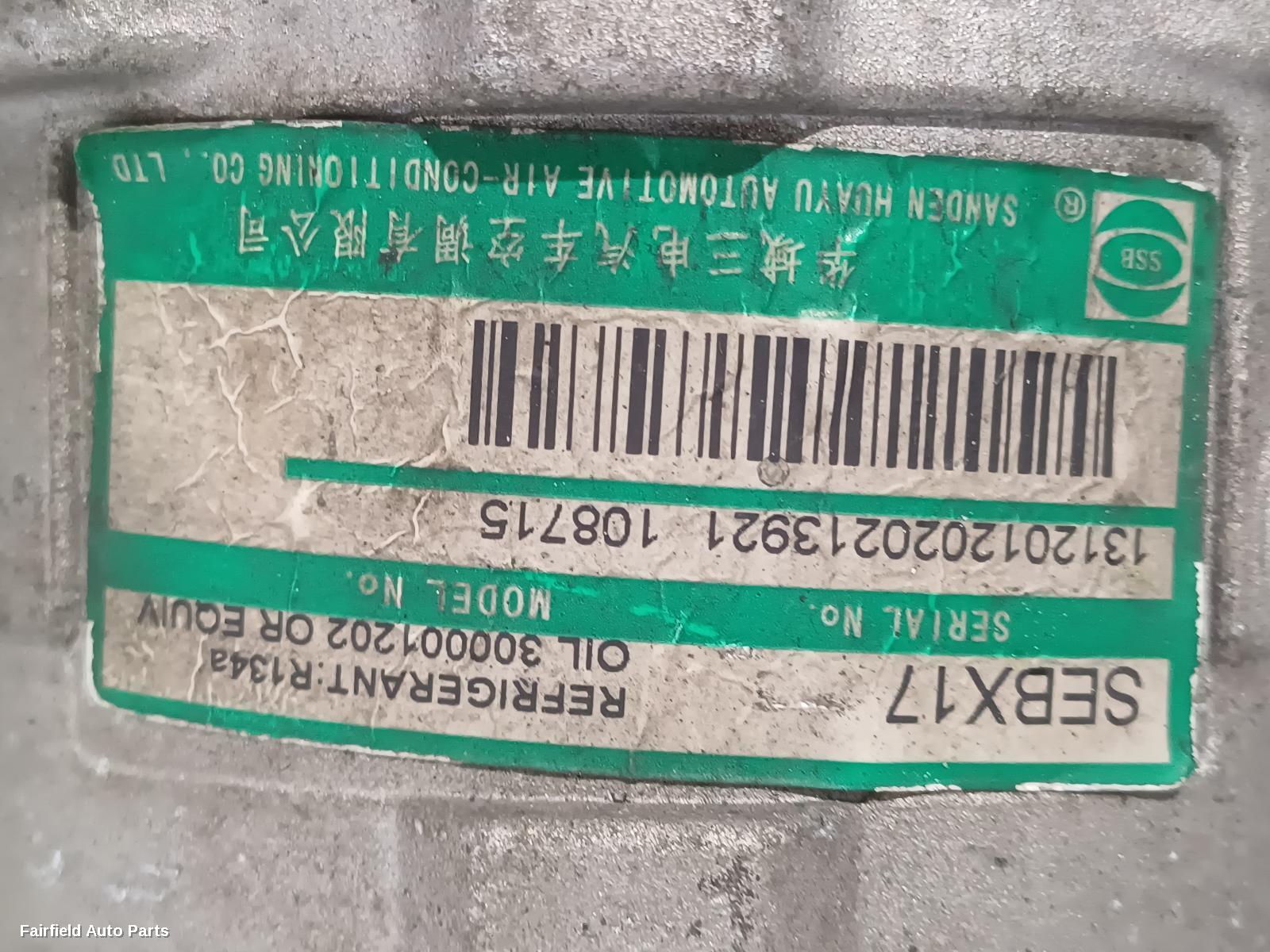 2017-2024 Ldv D90 A C Compressor