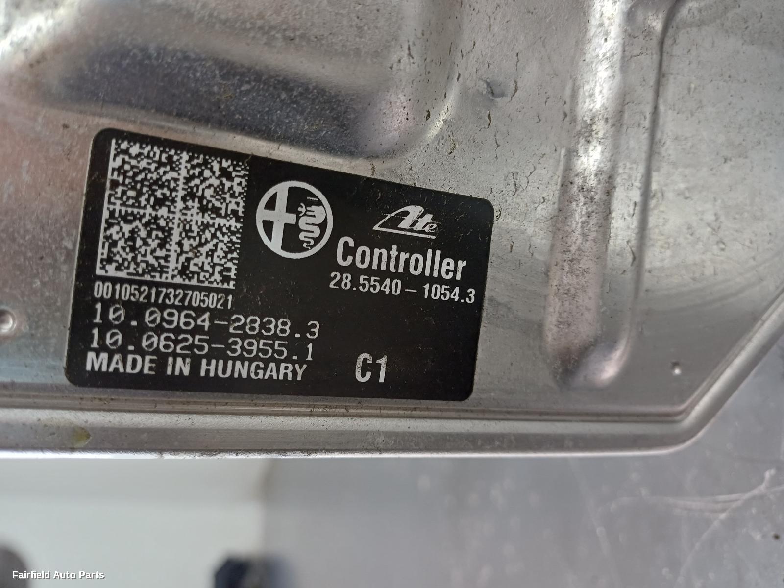 2018-2026 Alfa Romeo Stelvio Abs Pump Modulator