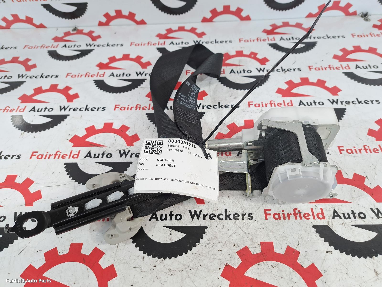 2012-2018 Toyota Corolla Seatbelt Stalk