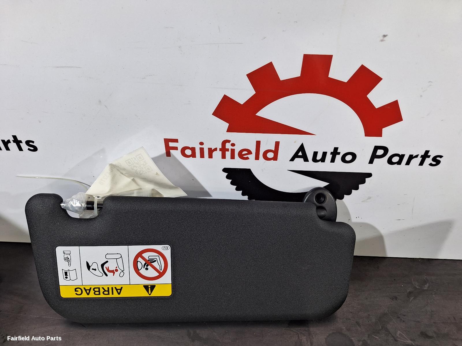 2020-2025 Toyota Yaris Sunvisor