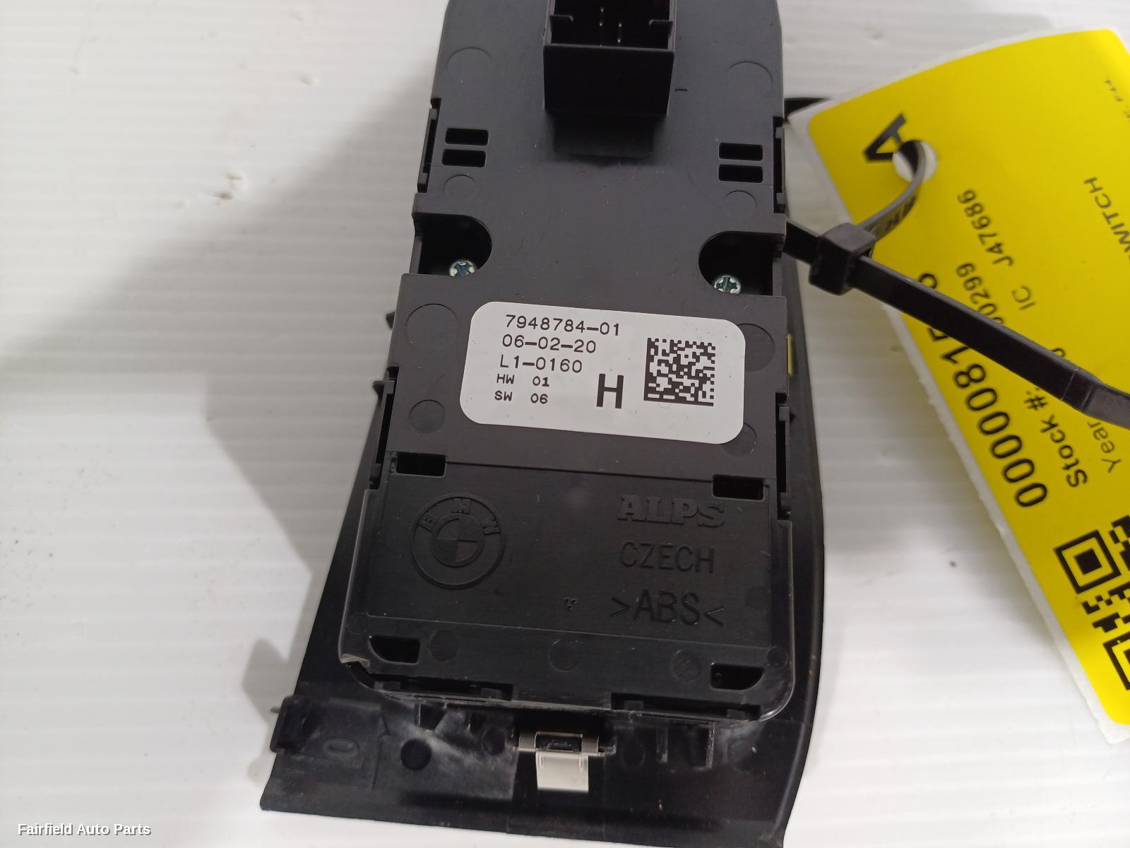 2019-2023 Bmw 2 Series Pwr Dr Wind Switch