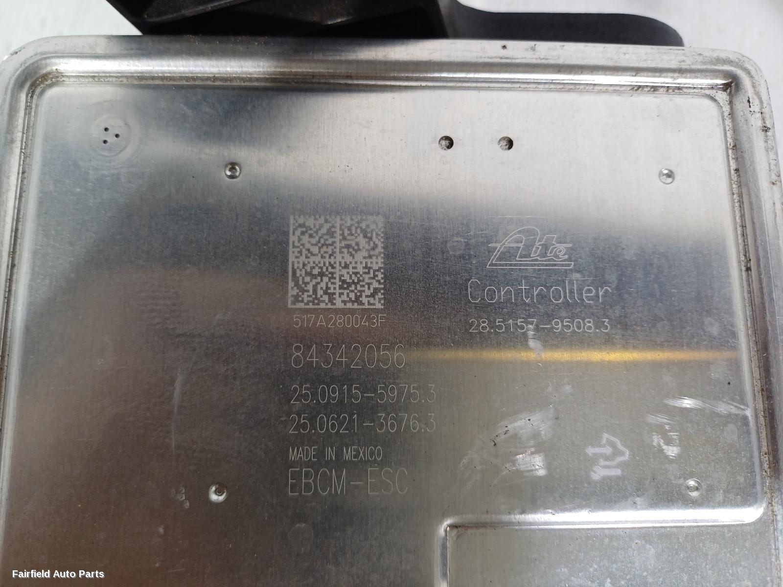 2017-2020 Holden Equinox Abs Pump Modulator
