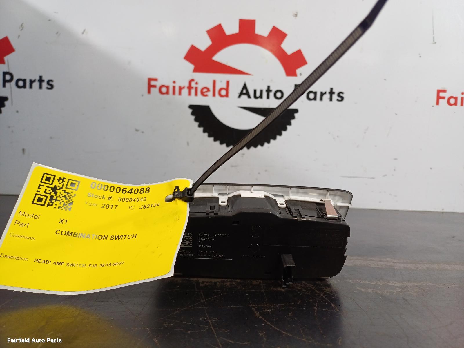 2015-2022 Bmw X1 Combination Switch