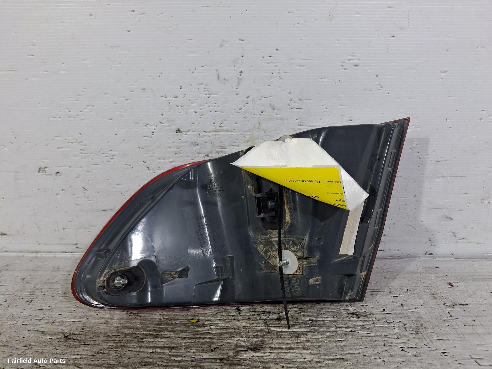 2010-2013 Bmw 5 Series Left Taillight