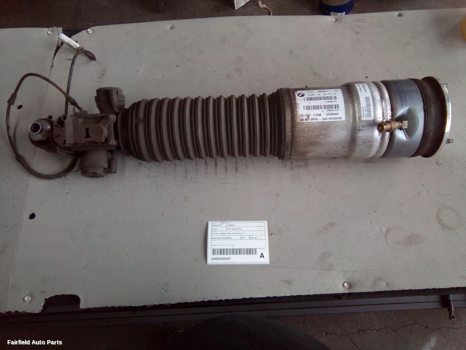 2009-2015 Bmw 7 Series Left Rear Strut