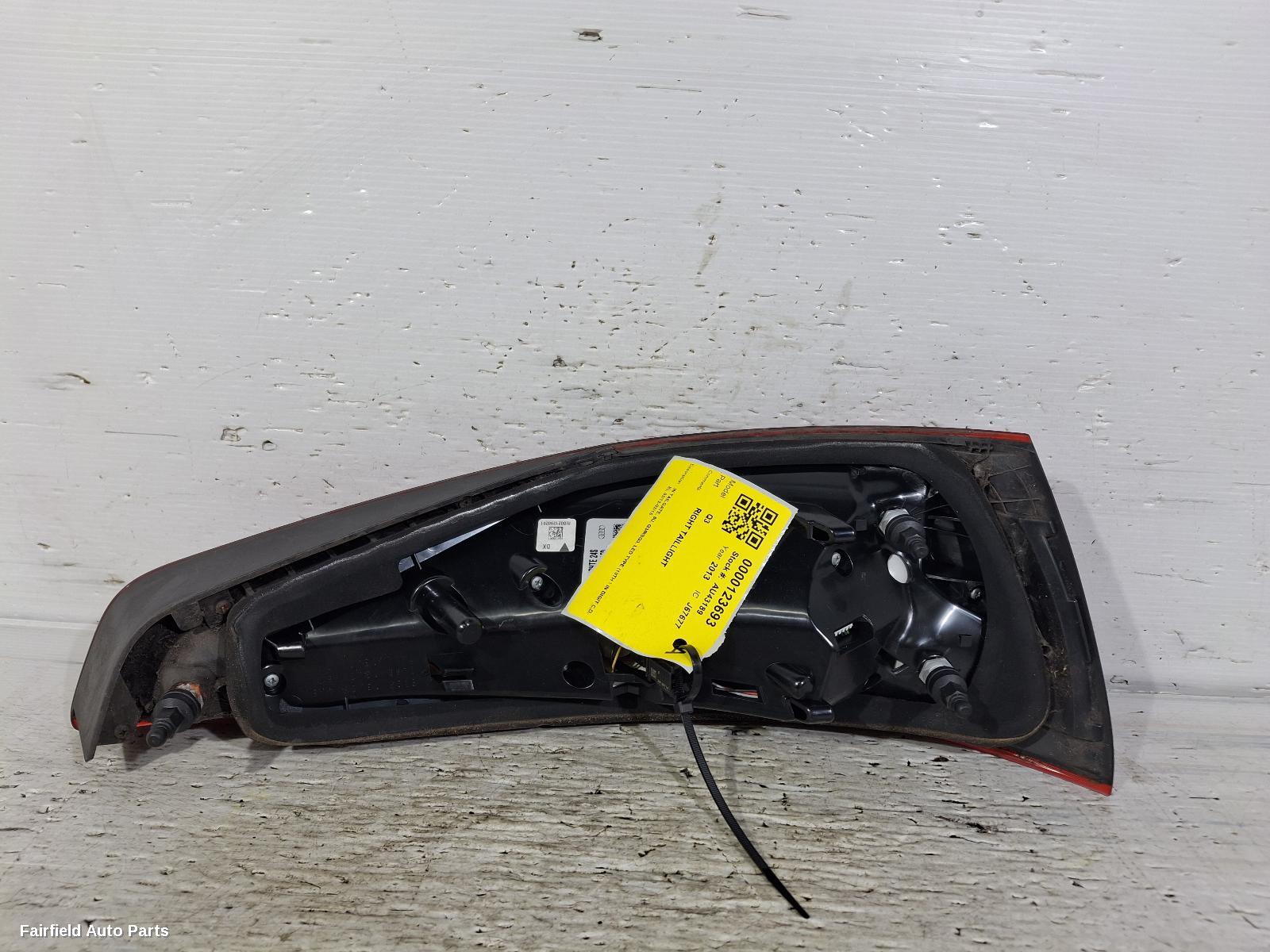 2012-2015 Audi Q3 Right Taillight