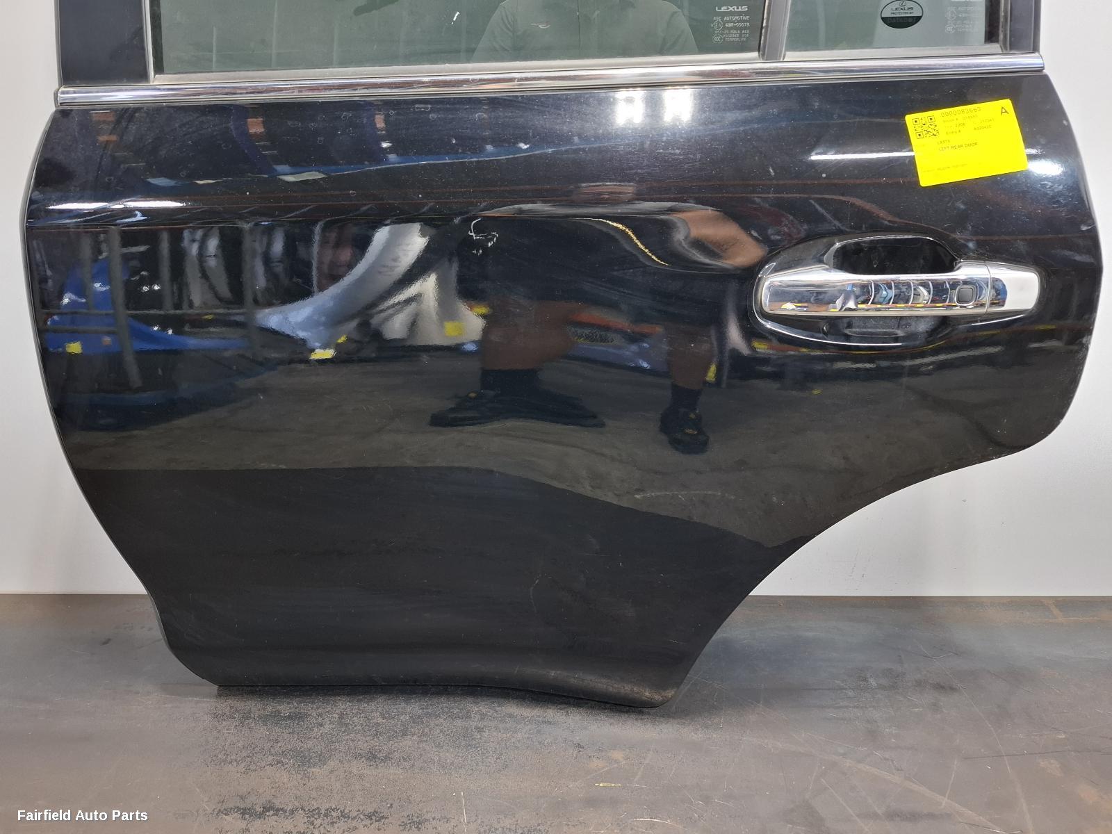 2007-2011 Lexus Lx Series Left Rear Door Sliding