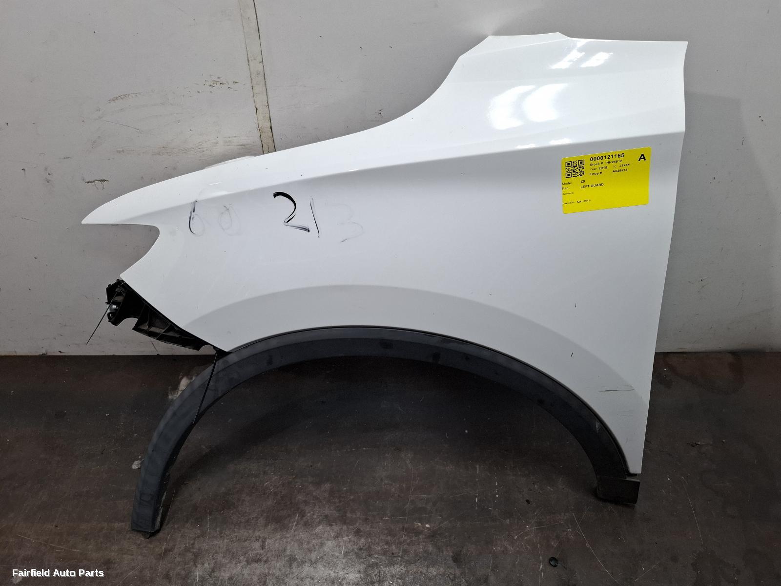 2017-2025 Mg Zs Left Guard