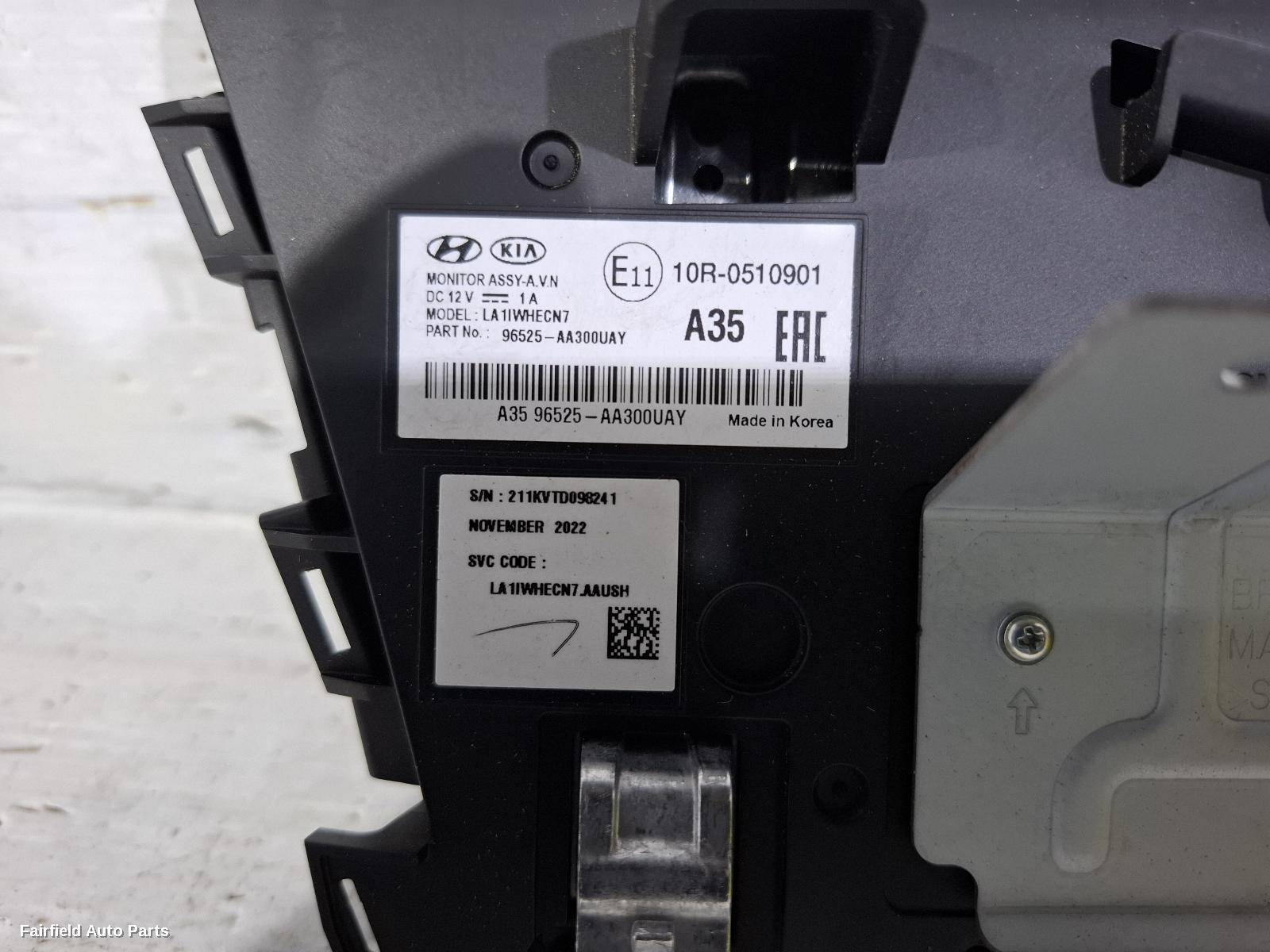 2020-2026 Hyundai I30 Radio Cd Dvd Sat Tv