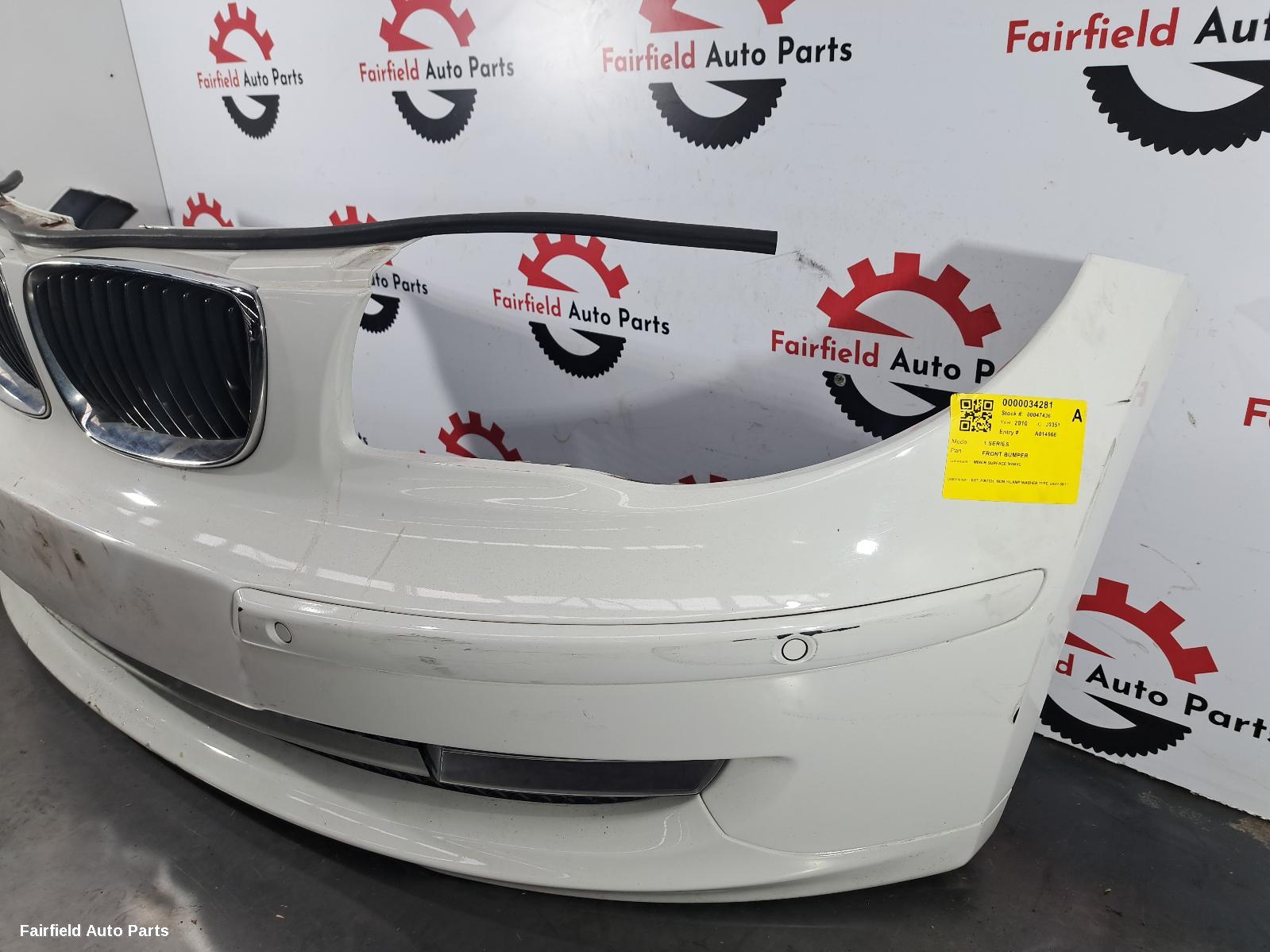 2007-2011 Bmw 1 Series Front Bumper