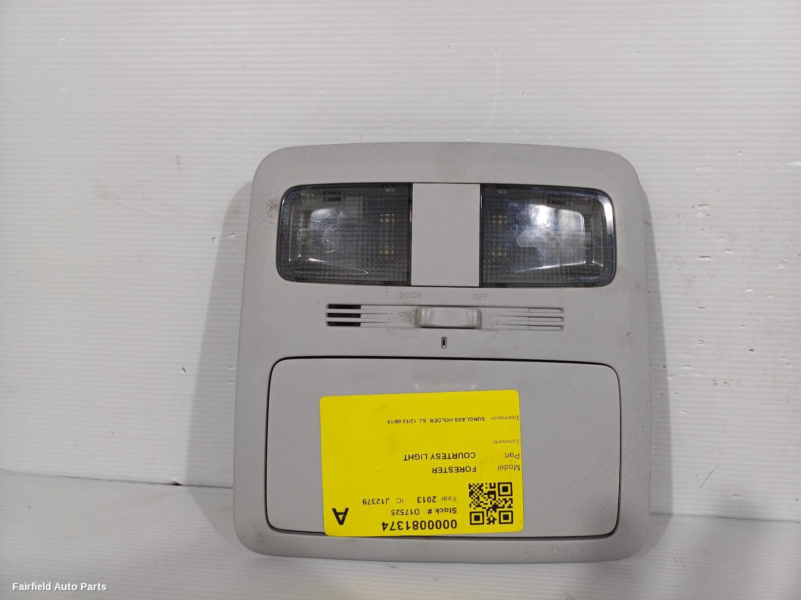 2012-2018 Subaru Forester Courtesy Light