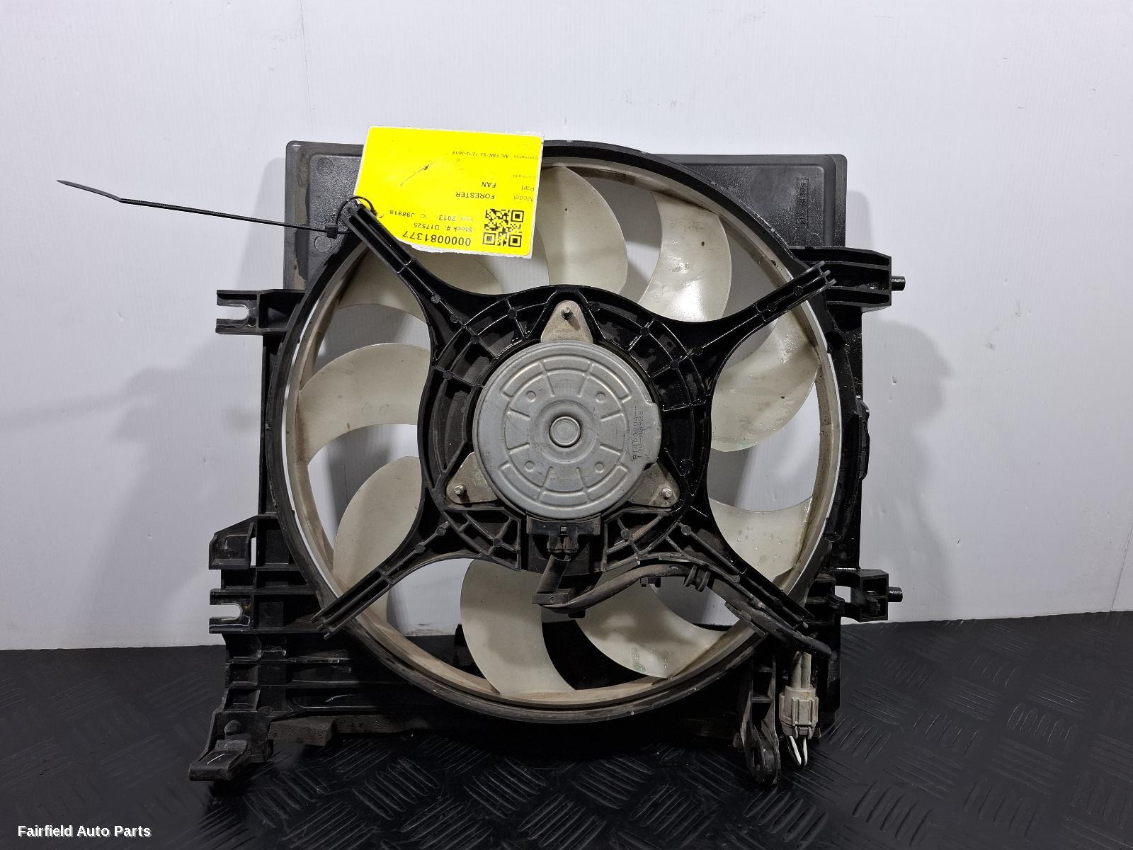 2012-2018 Subaru Forester Fan