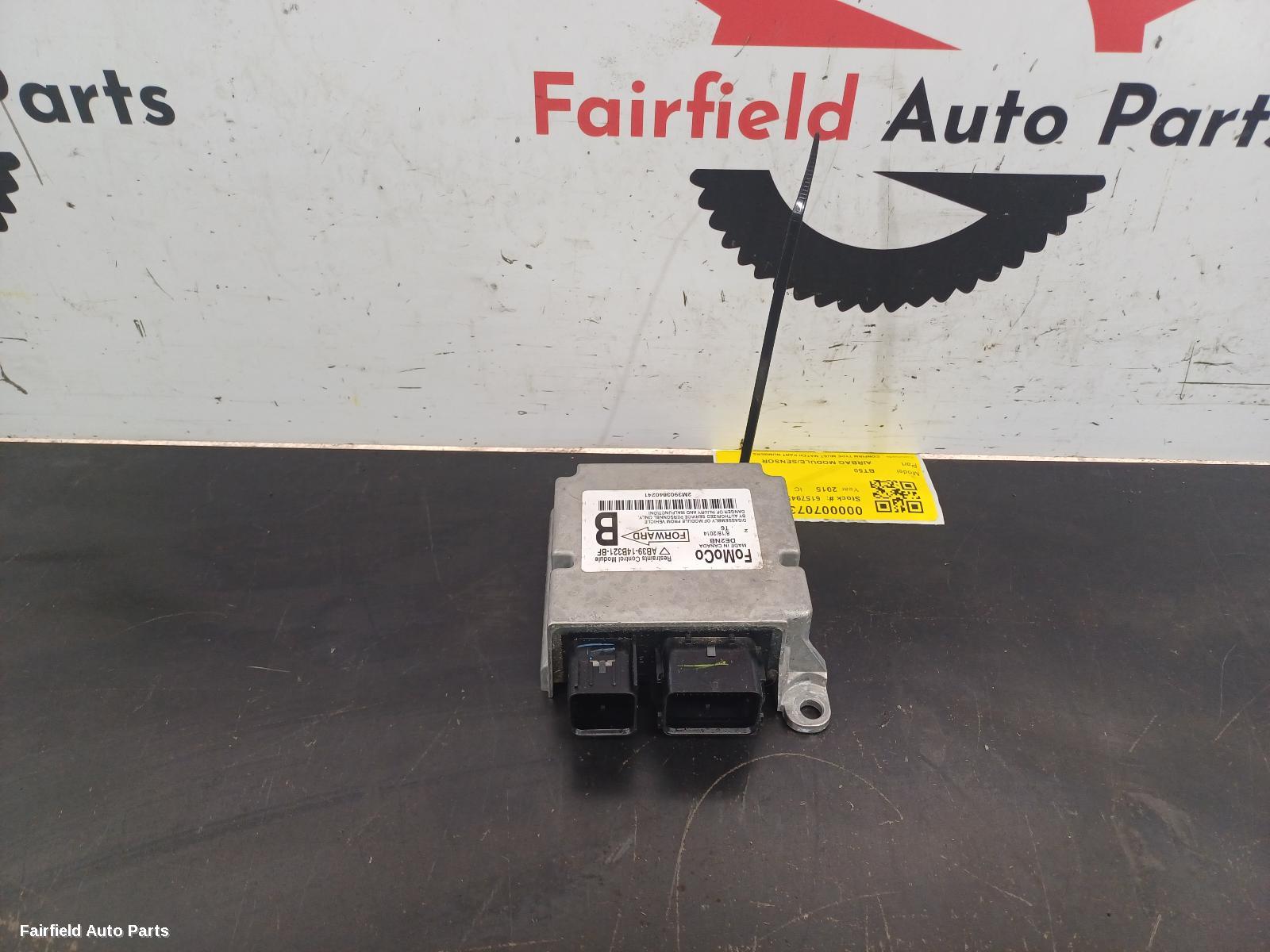 2011-2020 Mazda Bt50 Airbag Module Sensor
