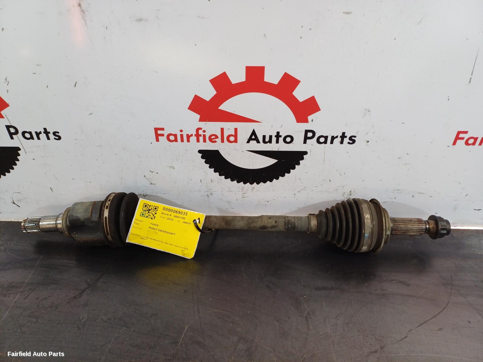 2005-2019 Toyota Yaris Right Driveshaft