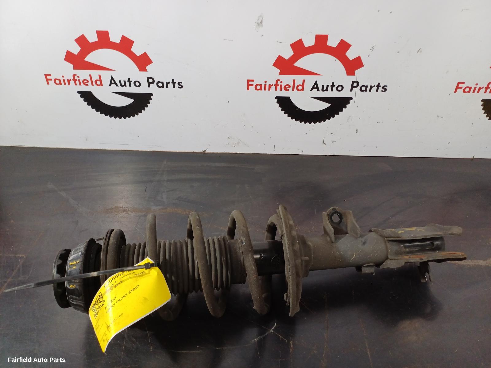 2011-2019 Hyundai Accent Right Front Strut