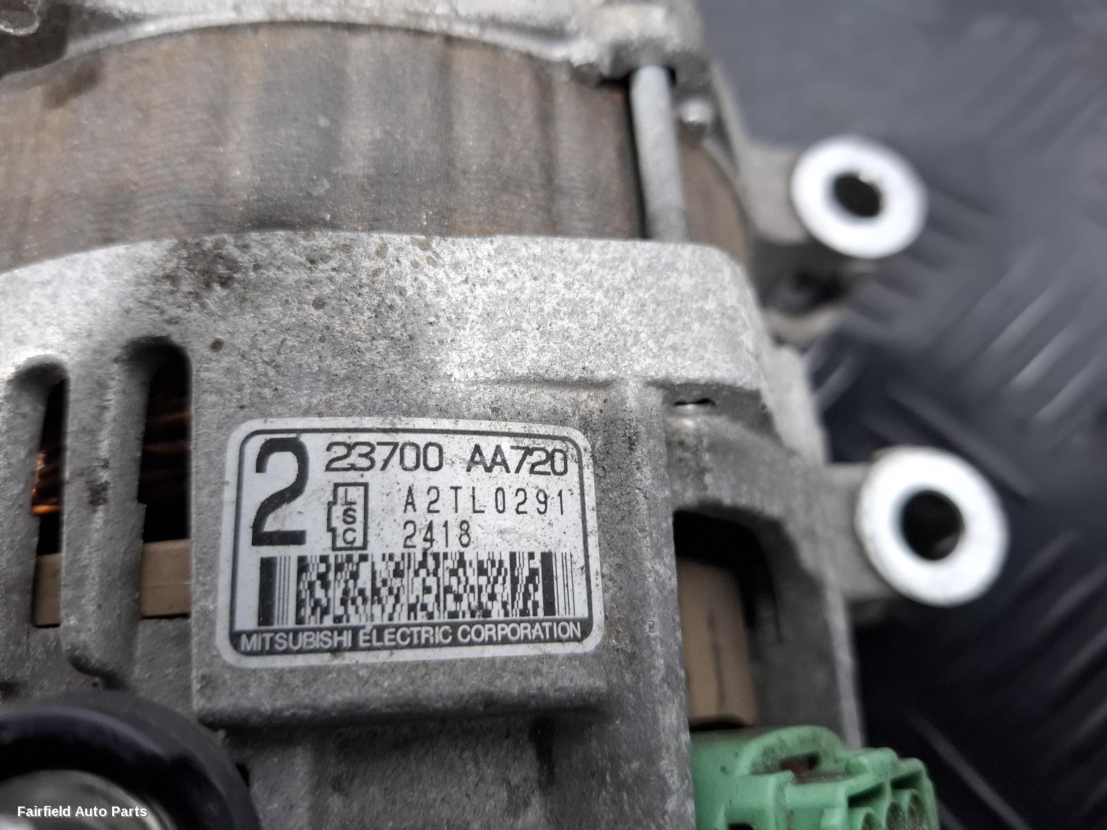 2011-2014 Subaru Xv Alternator
