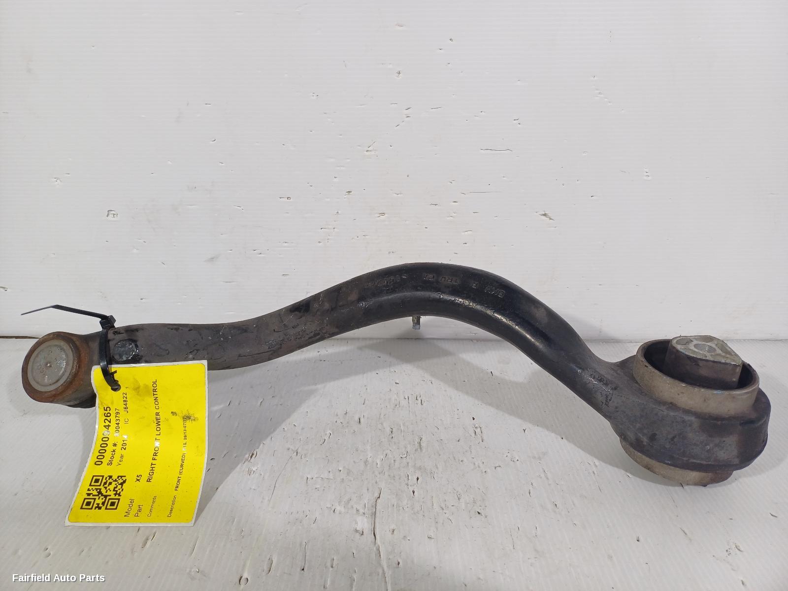 2013-2018 Bmw X5 Right Front Lower Control Arm