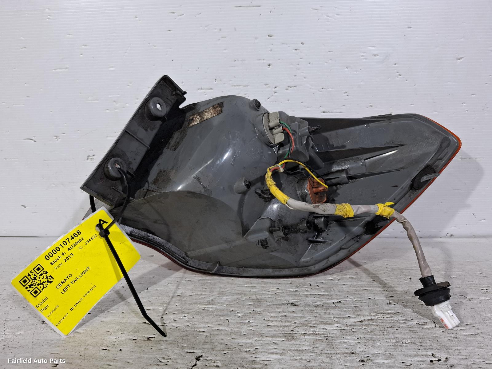 2008-2013 Kia Cerato Left Taillight