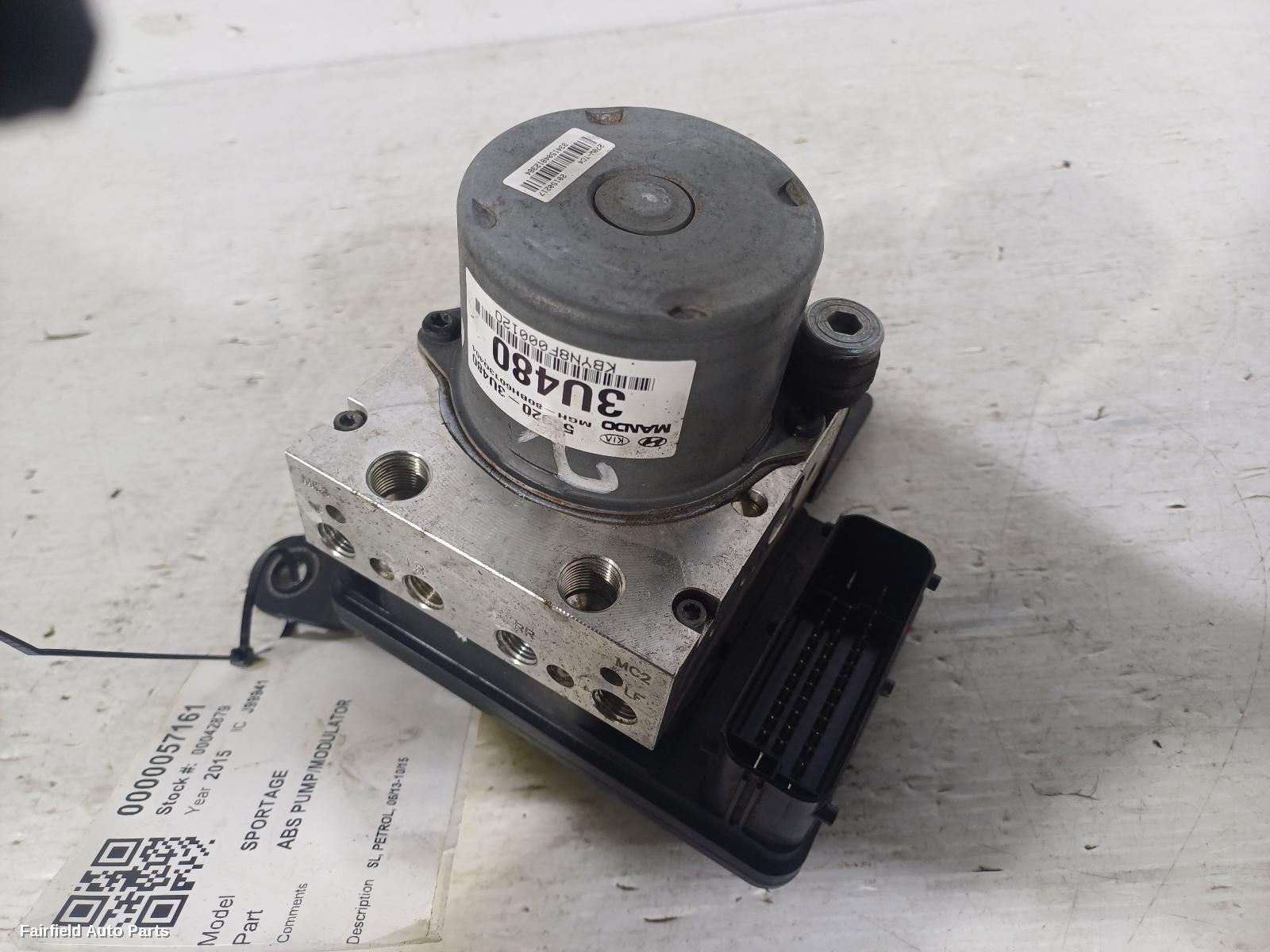 2013-2015 Kia Sportage Abs Pump Modulator
