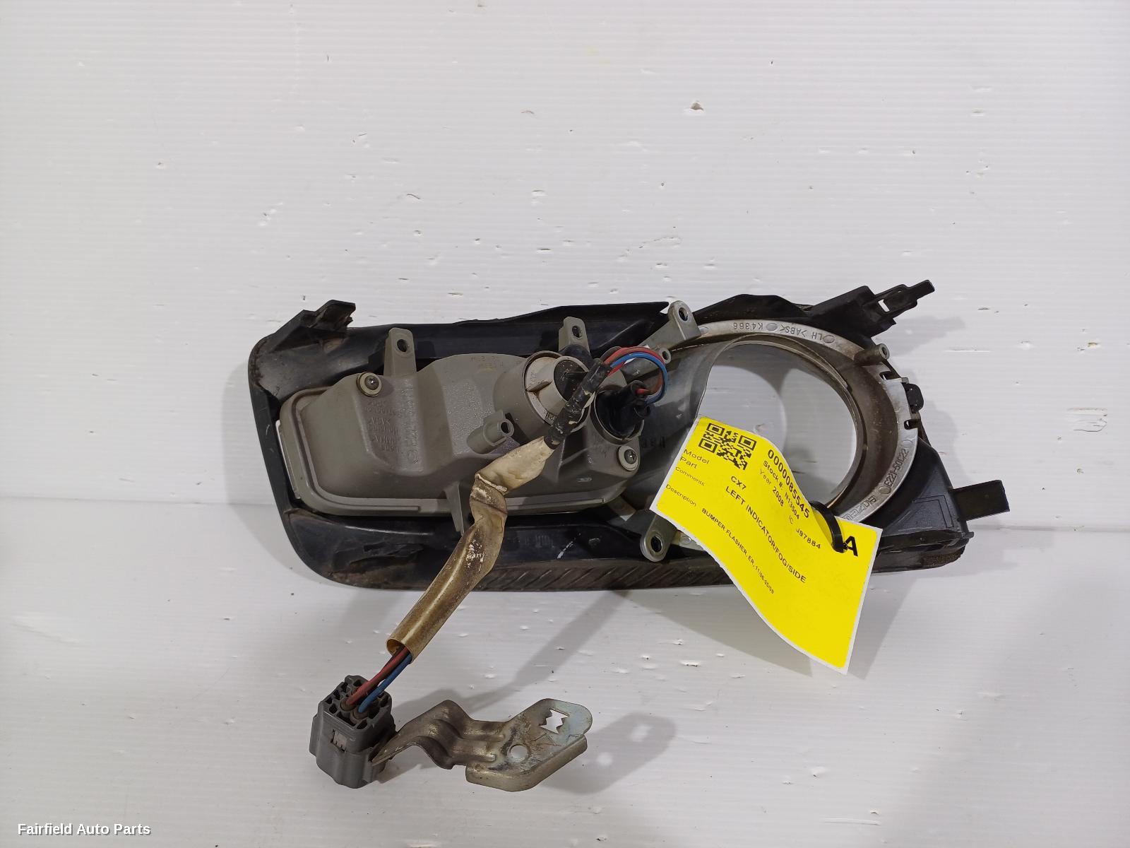 2006-2009 Mazda Cx7 Left Indicator Fog Side